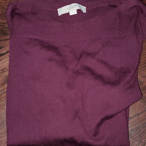Pull Femme Ann Taylor Loft - Taille M - Col Rond Manches Longues - Multicolore - Très Bon état